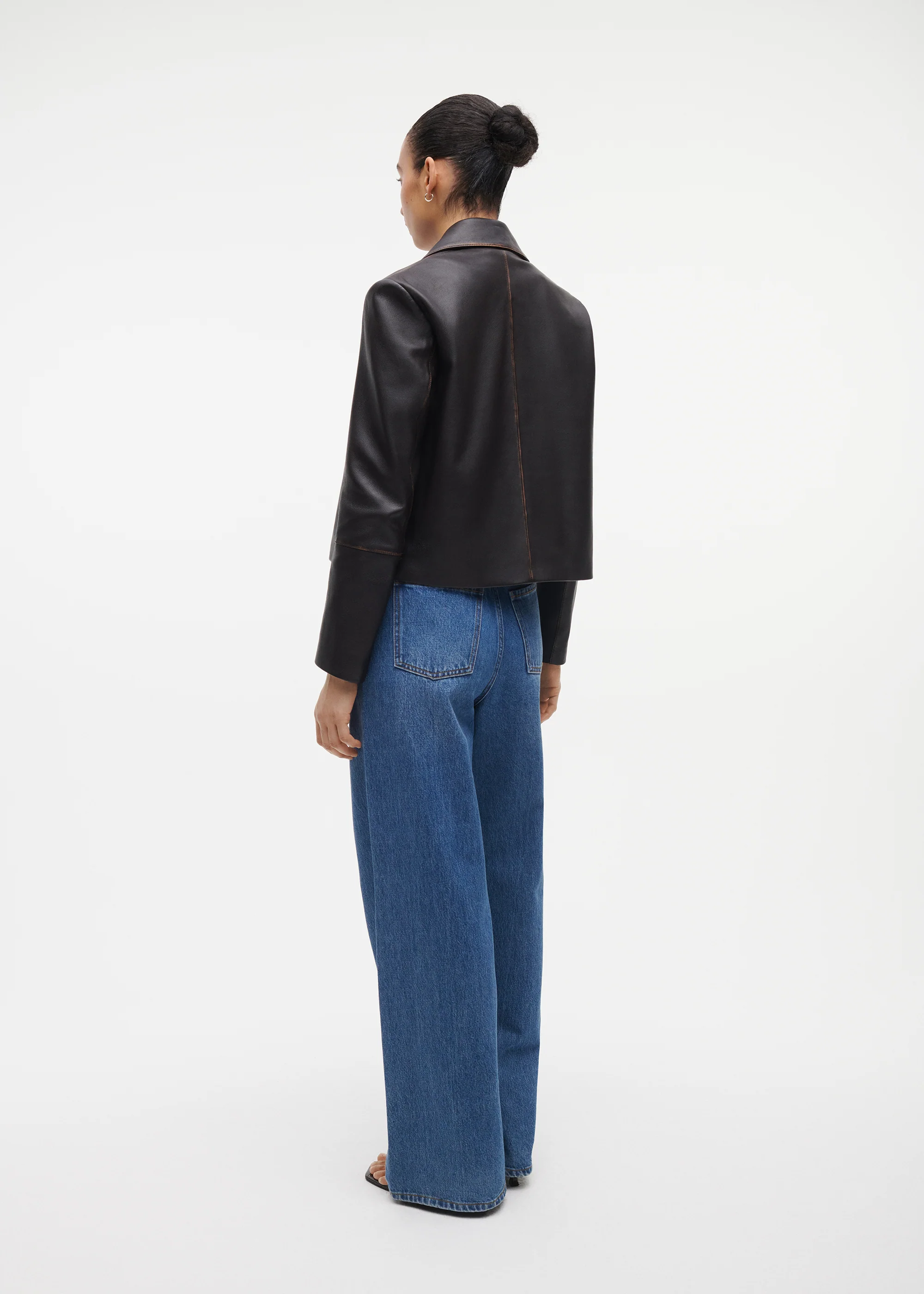 CLEO Vintage Leather Jacket - Image 4